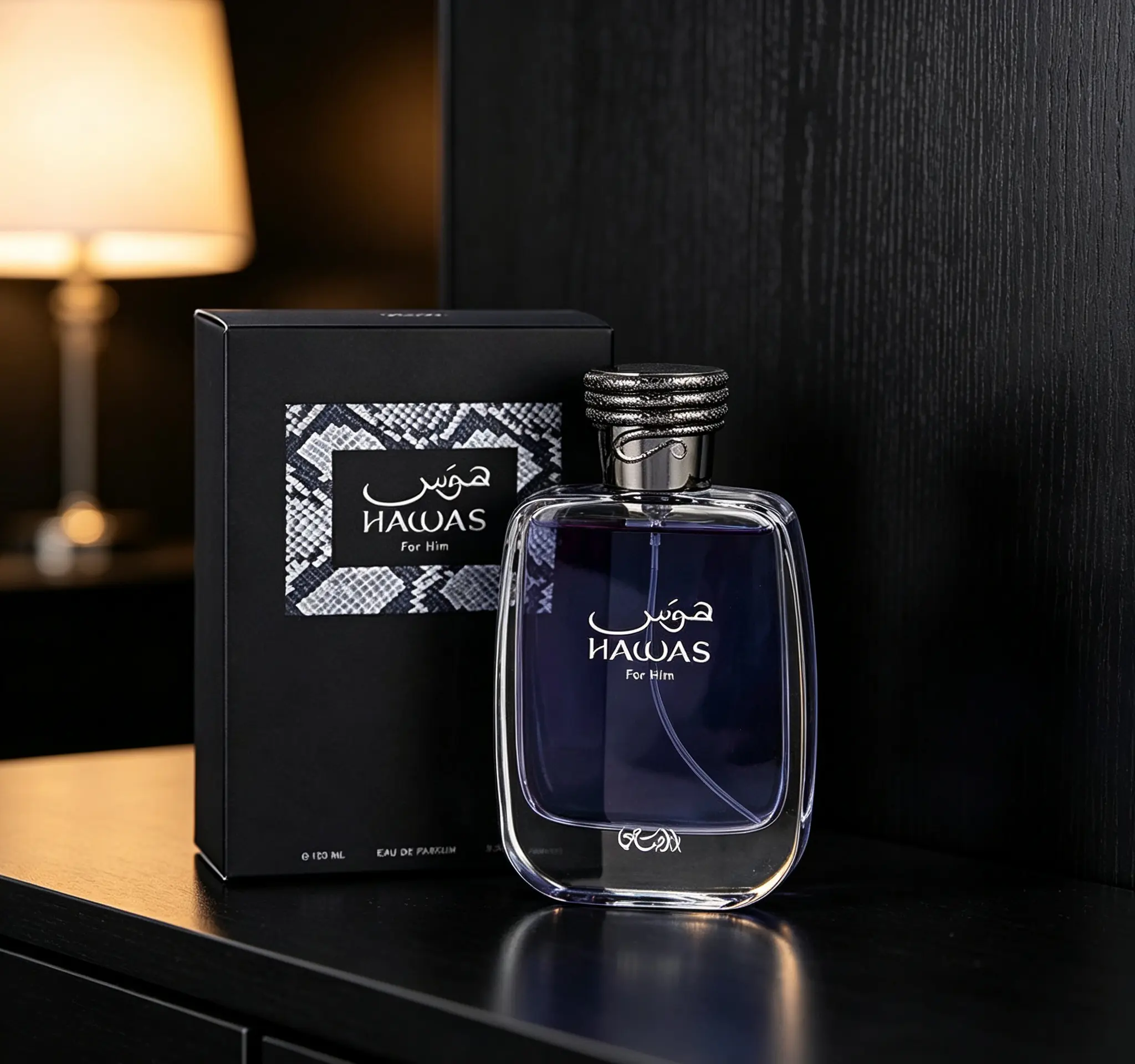 Long Lasting Aquatic Cologne Rasasi Hawas for Men EDP | Luxury Arabic Fragrance For Adult Men Daily & Office