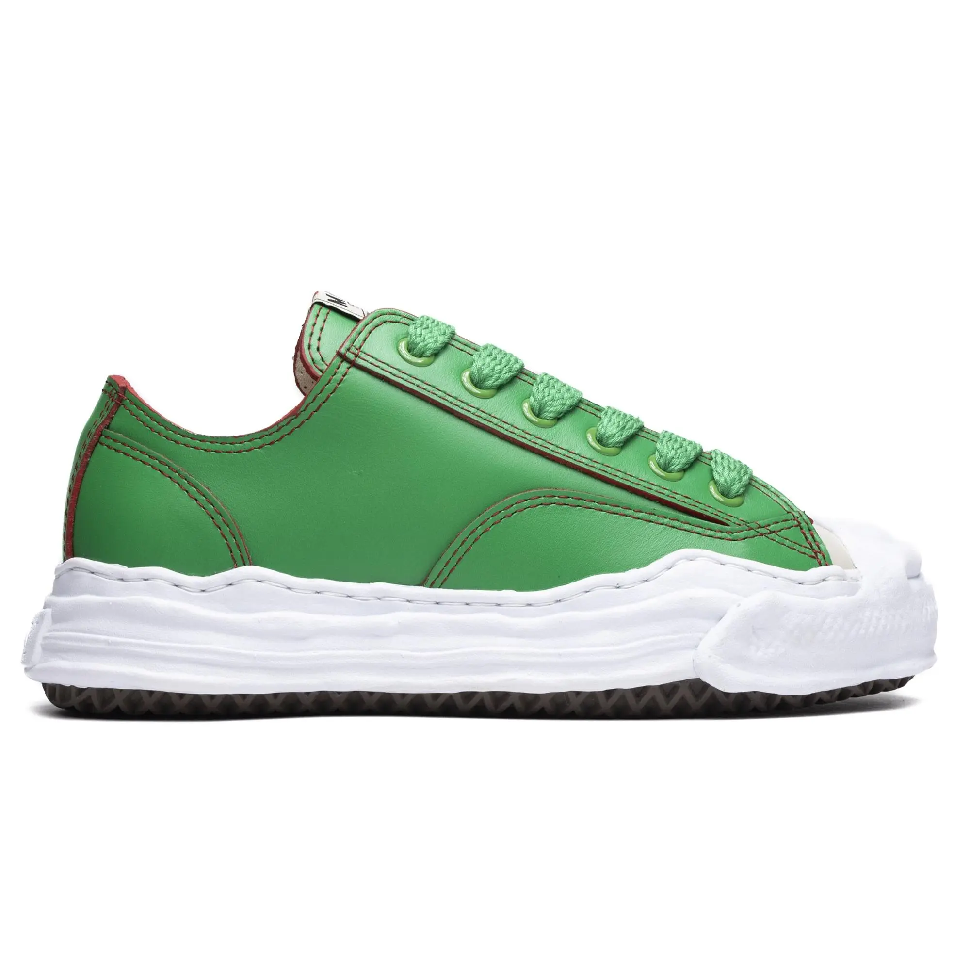 Maison Mihara Yasuhiro Leather Peterson Low in Green