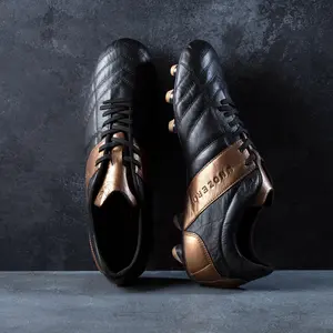 Black Modelo 1.0 Firm Ground Soccer Cleats