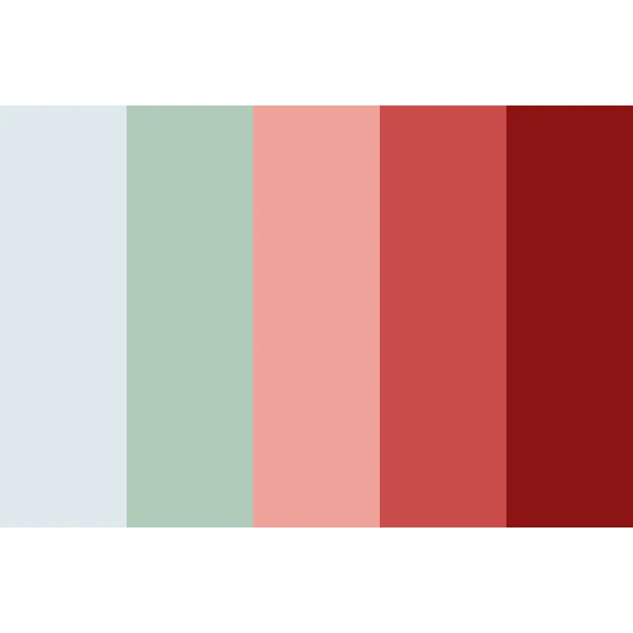 Siser EasyWeed Heat Transfer Vinyl Holiday Color Palette Bundle - 4x12"x12" HTV Sheets, 1 Sheet Per Color, Cricut-Compatible DIY Supply for DIY Enthusiasts, Includes Sage, Melon, Cardinal, Hibiscus, Powder Blue Shades