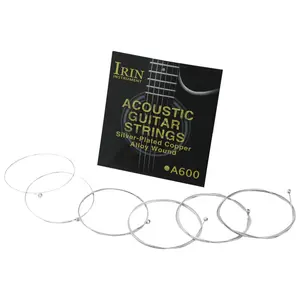 Guitar String, 1 Box Silver Plated Copper Guitar String, Musical Instrument Accessories for Guitar, Ukulele, Banjo, Mandolin