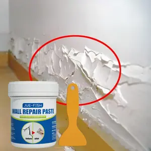 Drywall Repair Kit, Wall Repair Paste with Scraper, Quick & Easy Household Wall Caulk Wall Repair Sealant, Wall Repair Putty for Repairing Plaster Dents & Wood Scratches, Wall Hole Putty
