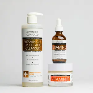 Vitamin C Bundle - Face Cleanser, Face Serum, Face Cream Vitamin C Bundle - Face Cleanser, Face Serum, Face Cream