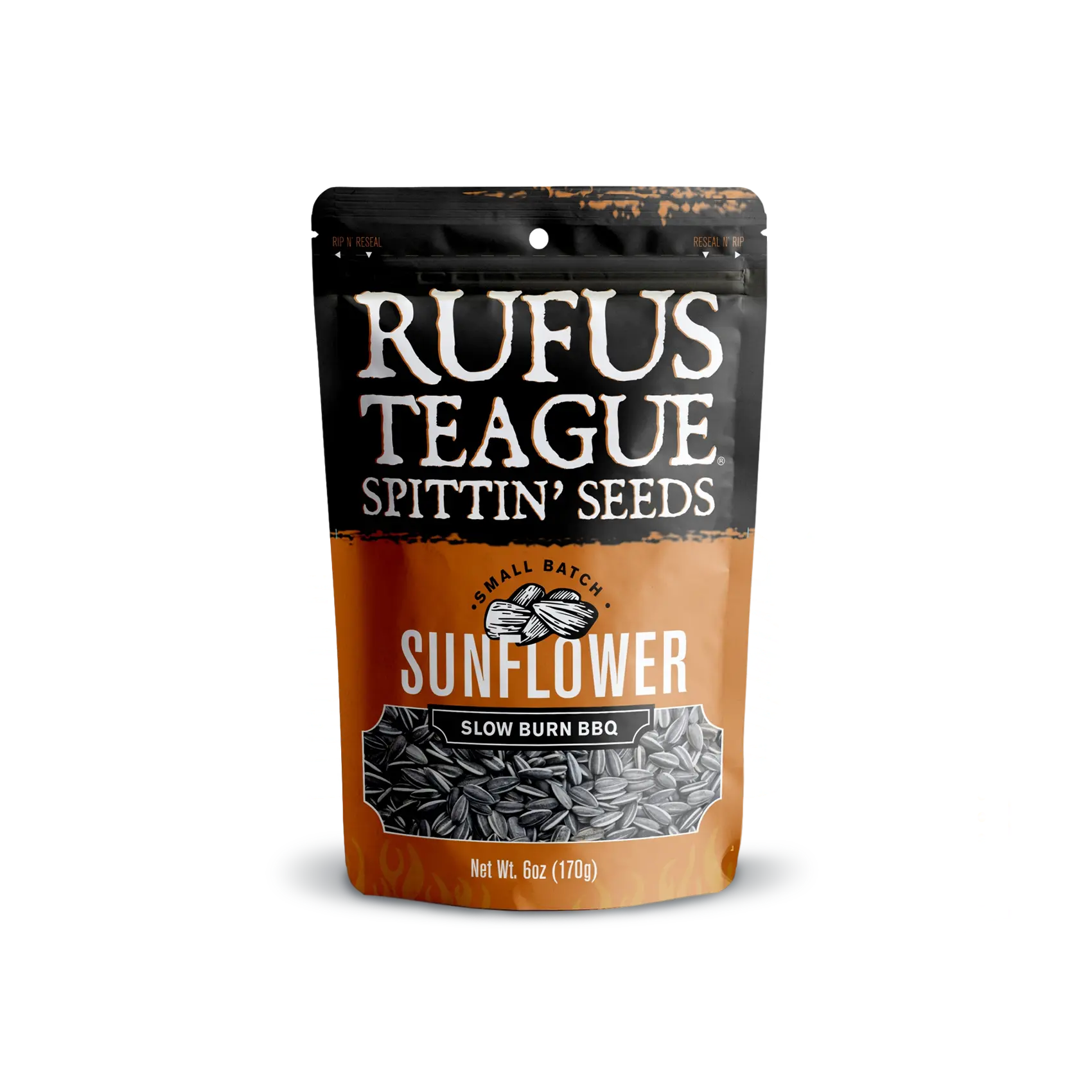 SUNFLOWER SEEDS - "SLOW BURN BBQ" POUCH SUNFLOWER SEEDS - "SLOW BURN BBQ" POUCH