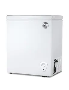Commercial Cool 2.8 Cu. Ft. Compact Chest Freezer, Textured Finish, Deep Freezer for Frozen Food Storage, Removable Storage Basket, Mechanical Temperature Control, R600a Refrigerant, CCFW28, White