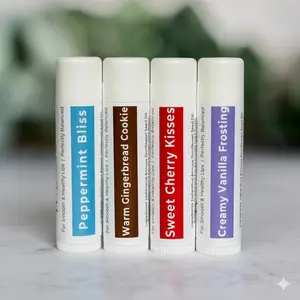 Perfectly Balanced Aloe Vera Lip Balm | Natural Shea & Cocoa Butter | Nourishing, Moisturizing & Hydrating Lip Care | Gentle & Smooth Moisturizer that Hydrates