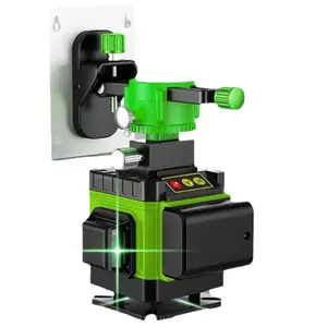 NEOBRISKEN 4D Laser Level with 12 Line Measurement Range 10-30m Accuracy 5 ± 1mm Lithium Battery 3.7v 2000mAh for Precision Leveling