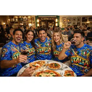 Italia Forza Azurri - Recycled unisex sports jersey