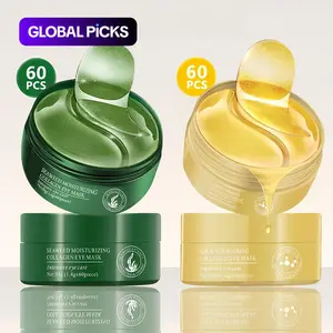 Collagen and Gold Eye Mask, Moisturizing, Moisture, Hydrating, Hydrate and Firming Skin Eye Patches, Eye Care Product for Dark Circles, Eye Bags and Puffiness, Collagen Hydrating Eye Patches #GLOBAL PICKS