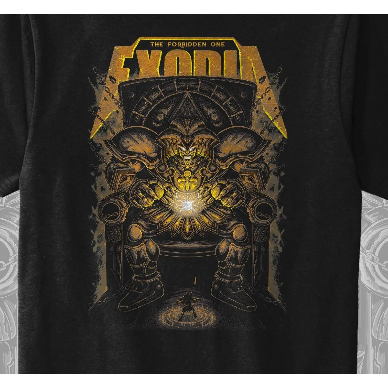 EXODIA ANIME Manga Tee SHIRT In Different Sizes – Unisex Screen Print Exodia The Forbidden One Shirt