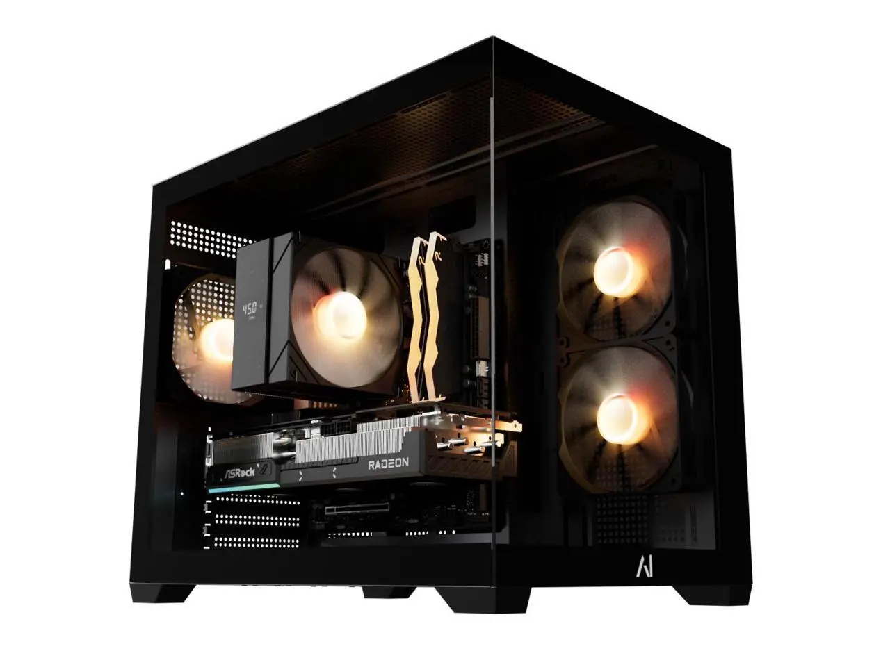 Andromeda Insights AMD Spectra Gaming PC - RX 9070 XT 16GB | Ryzen 5 9600X (5.4 GHz Turbo Boost) | 16GB DDR5 6000MHz | 1TB Gen4 SSD | 850W Gold | ARGB | Wi-Fi + BT | Win 11