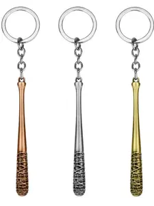 1pcs Walking Dead Lucy Negan Baseball Bat Keychain Pendant, Official Merchandise, Durable Accessory for Fans & Collectors
