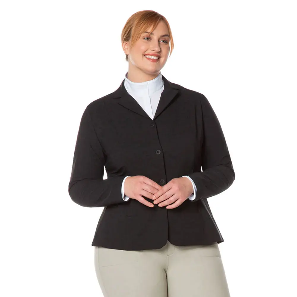 40398 Kerrits Women's Stretch Competitor 3 Snap Show Coat - Black