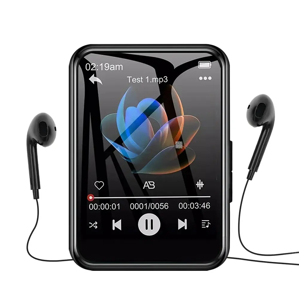 mp3 player audio player music 8GB No FM No Video No Picture Touch Screen Kosher Version MP3 Player with Bluetooth 5.0 and Speaker Digital Headphone