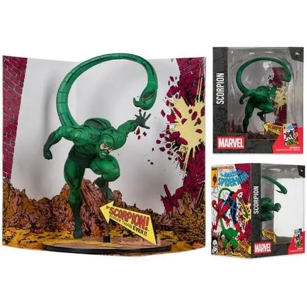 McFarlane Toys - Marvel Scorpion 1:10th Scale Collectible (Amazing Spider-Man #318)  [COLLECTIBLES] Vinyl figurine/statue