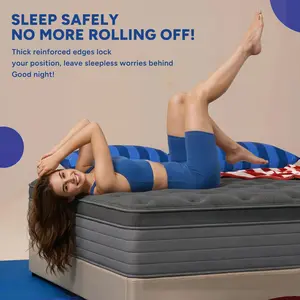 High quality    hybrid  mattress 12/14-Inch Twin, Full, Queen, King, Memory Mattress with Independent , Provides Pressure Relief, Motion Isolation and Firm Edges, Medium Firmness, Breathable and Washable, Spring Mattress in a box ,Gel infuse memory foam