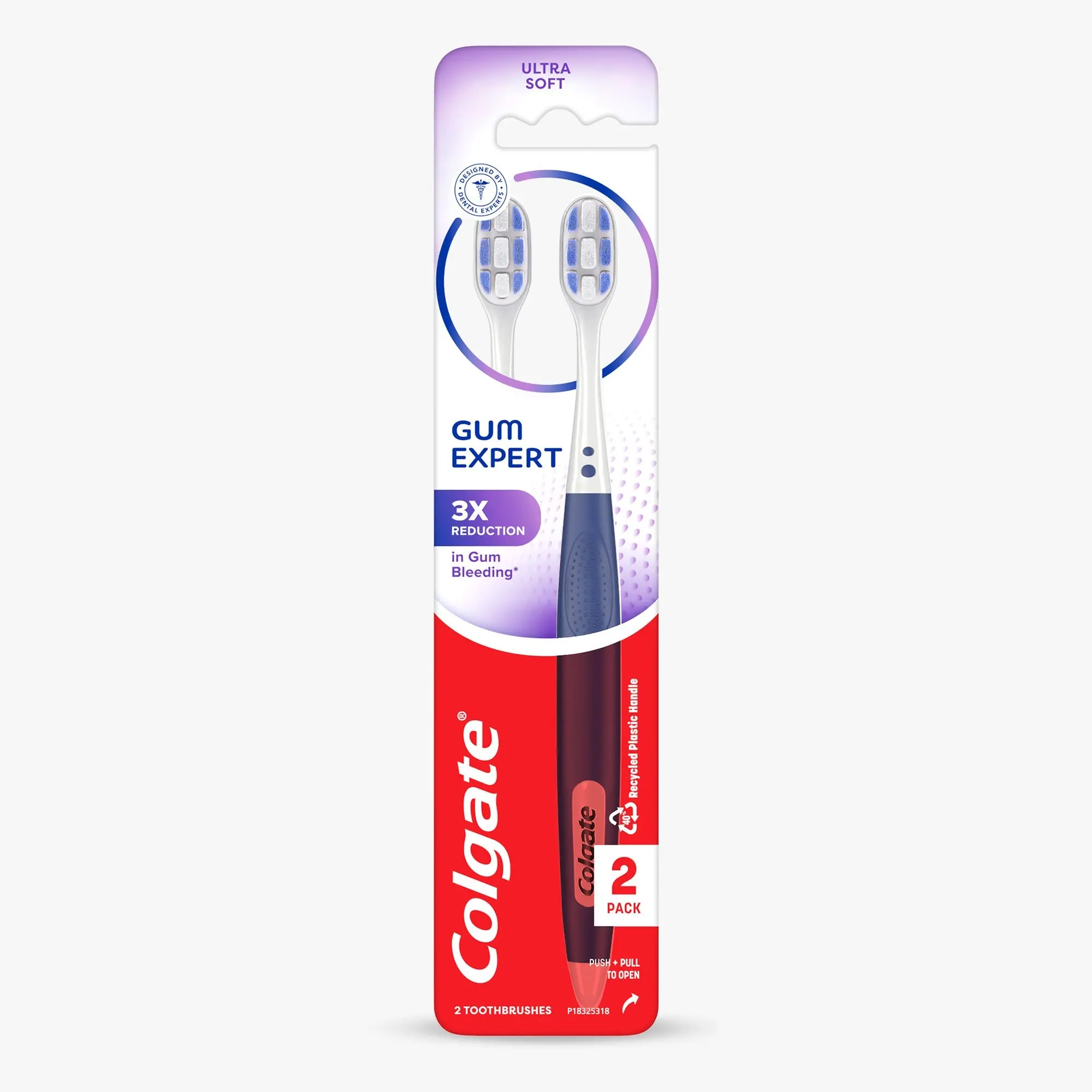 Colgate Gum Expert Ultra Soft Toothbrush 2 Pack