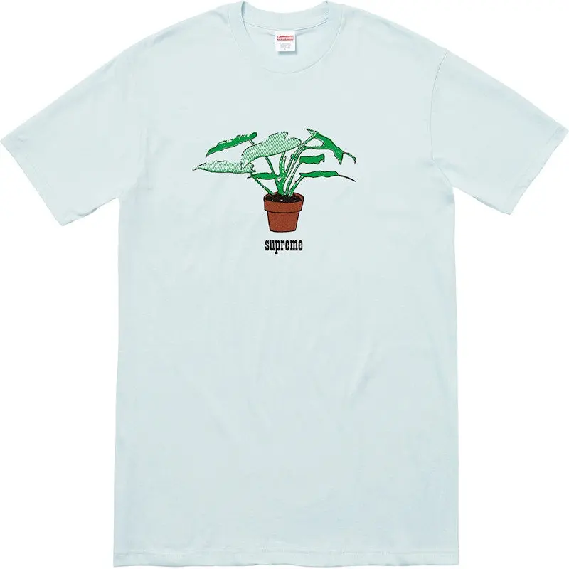 Supreme Men's Plant Tee Pale Blue, from StockX