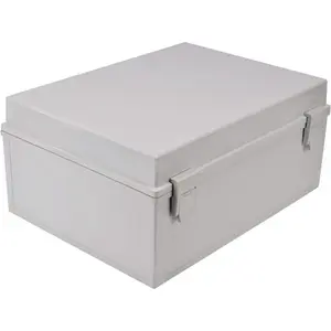 ABS Plastic Dustproof Waterproof IP65 Junction Box Universal Electrical Project Enclosure with Lock (11.8"x7.8"x6.3")