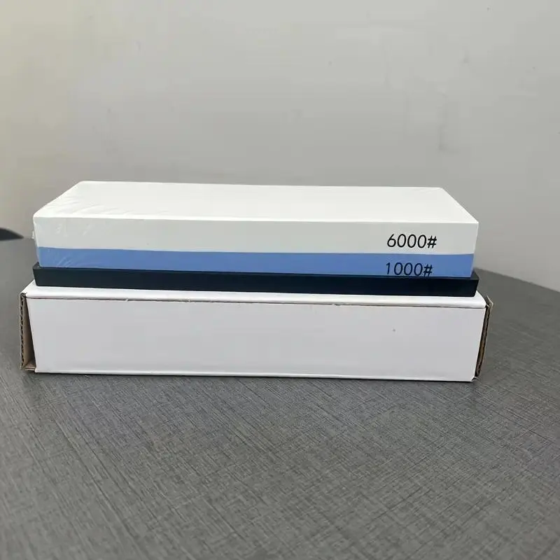 1pc Premium Whetstone, Kitchenware Knife Sharpening Stone, 2 Side Grit 1000/6000 Waterstone, Whetstone Knife Sharpener