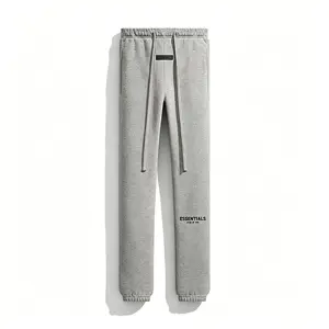 Fear of God Essentials Regular Joggers with Drawstring Waist — "Dark Oatmeal"