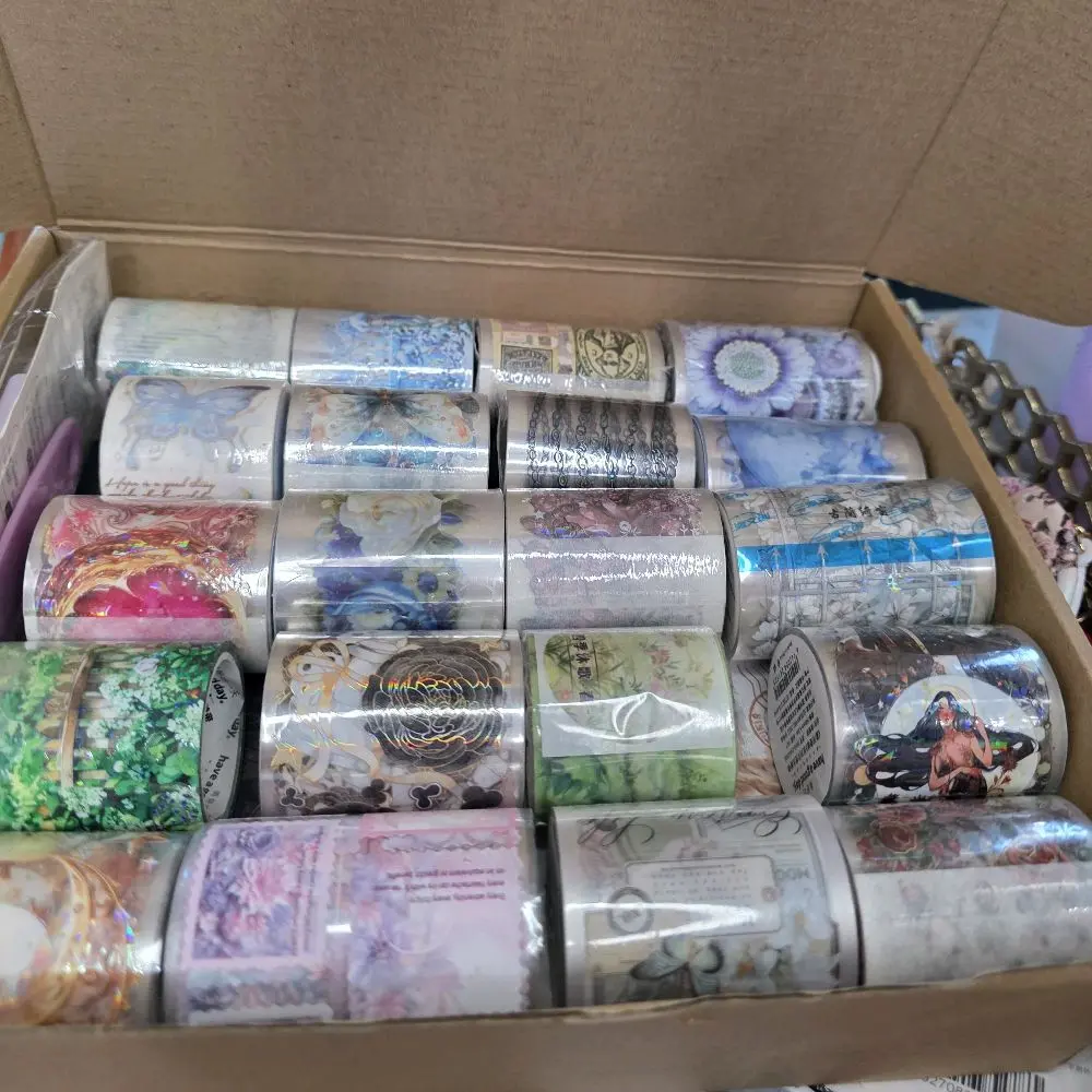 Junk Journal Box - Compact Office Stationery & Art Supplies with Versatile Use for Artists, Organizes Materials for Clutter-Free Spaces, Enhances Creativity, Computers & Office Equipment Accessory, Clutter-Free Environment