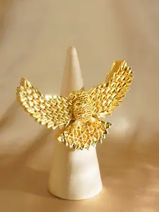 Dubai Middle East Falcon Ring, Universal Jewelry for Men and Women, Single Fashion Adjustable Size Ring, Stylish Accessory