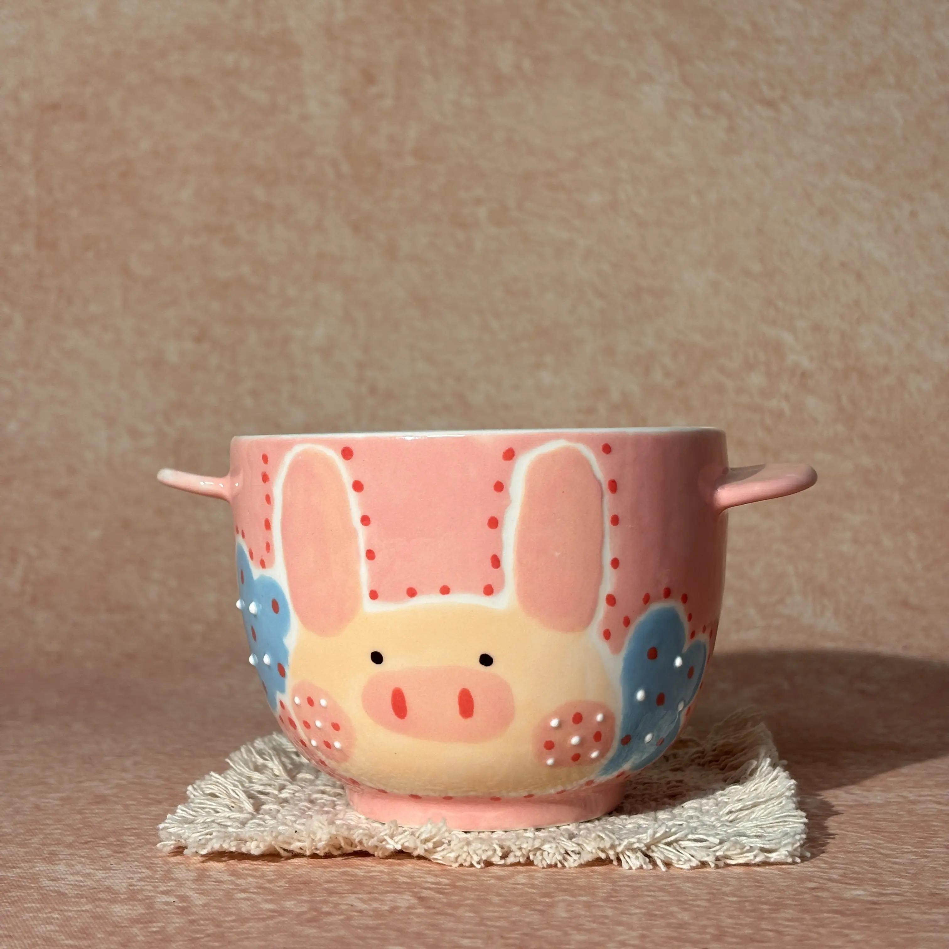 808PORCELAINKILN × Little Faces Collection × MADUDU Ceramic Mug