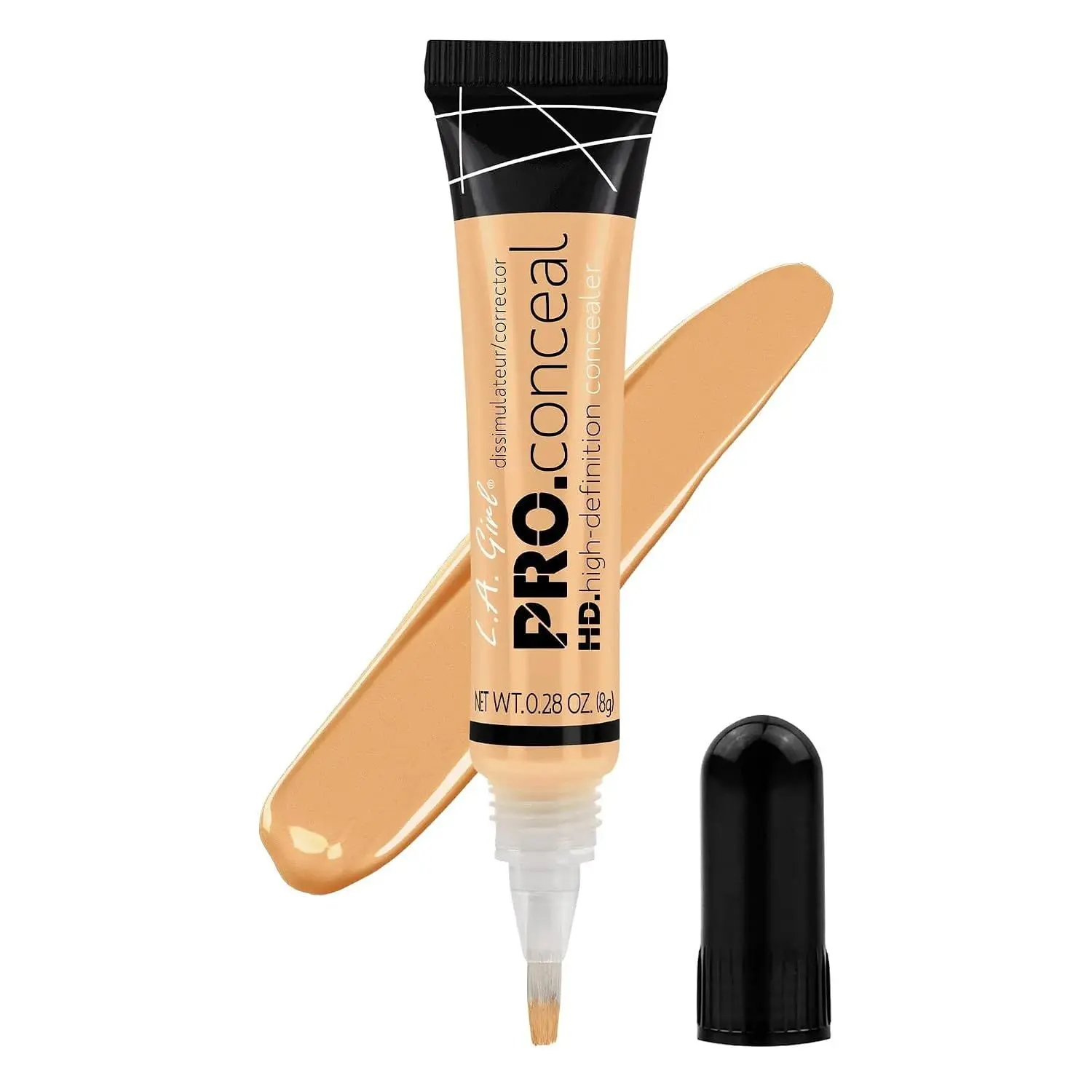 L.A. Girl Hd Pro Conceal, Flat White Corrector, 0.28 Ounce