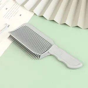 Professional Hairdressing Comb Trimmer, Heat Resistant Flat Top Design, Durable Salon Styling Tool for Barbers and Stylists
