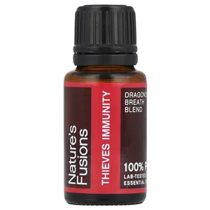 Nature's Fusions 100% Pure Essential Oil, Thieves Immunity , 15 ml