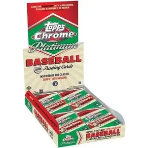 MLB Card Break #5 - (1x) 2025 Topps Chrome Platinum Hobby Boxes - 1 Auto Per
