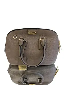 Pre-owned Leather Handbags Burberry Orchard Bag Heritage Grained Small