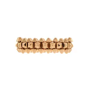 Pre-owned Cartier Clash de Cartier Ring 18K Rose Gold Small by Rebag