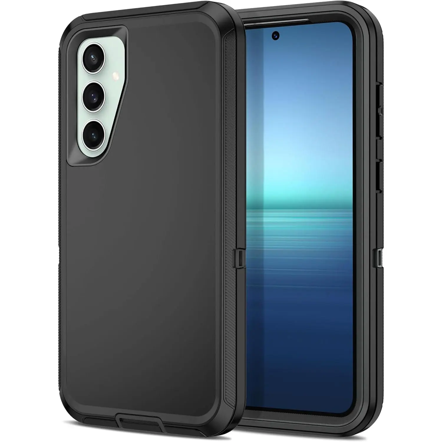 Entronix Heavy Duty Case for Samsung Galaxy A54/A45/A35/A26/A25/A17/A16/A15/A06/Note 20 - Double Layer Bumper Cover, Protective Smartphone Accessories