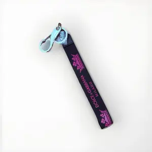 Pre-owned DOLCE & GABBANA As Seen On Screen As Seen On Screen BDG10 Milano Black and Pink Key Ring