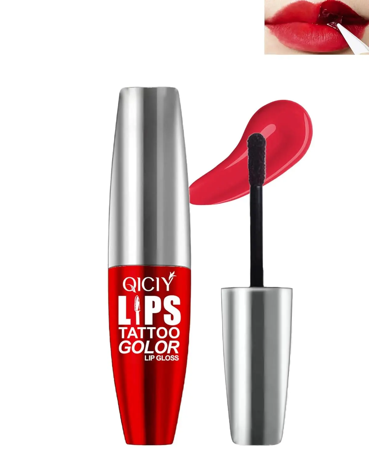 Peel Off Lip Tint Stain Peel Off Lip Liner Stain Tattoo Nude Pink Lipgloss Long Lasting Waterproof Non-Stick Highly Pigmented Red Matte Liquid Lipstick for Women All Skin Types Lipcolor Makeup, Lip Care, Cosmetic