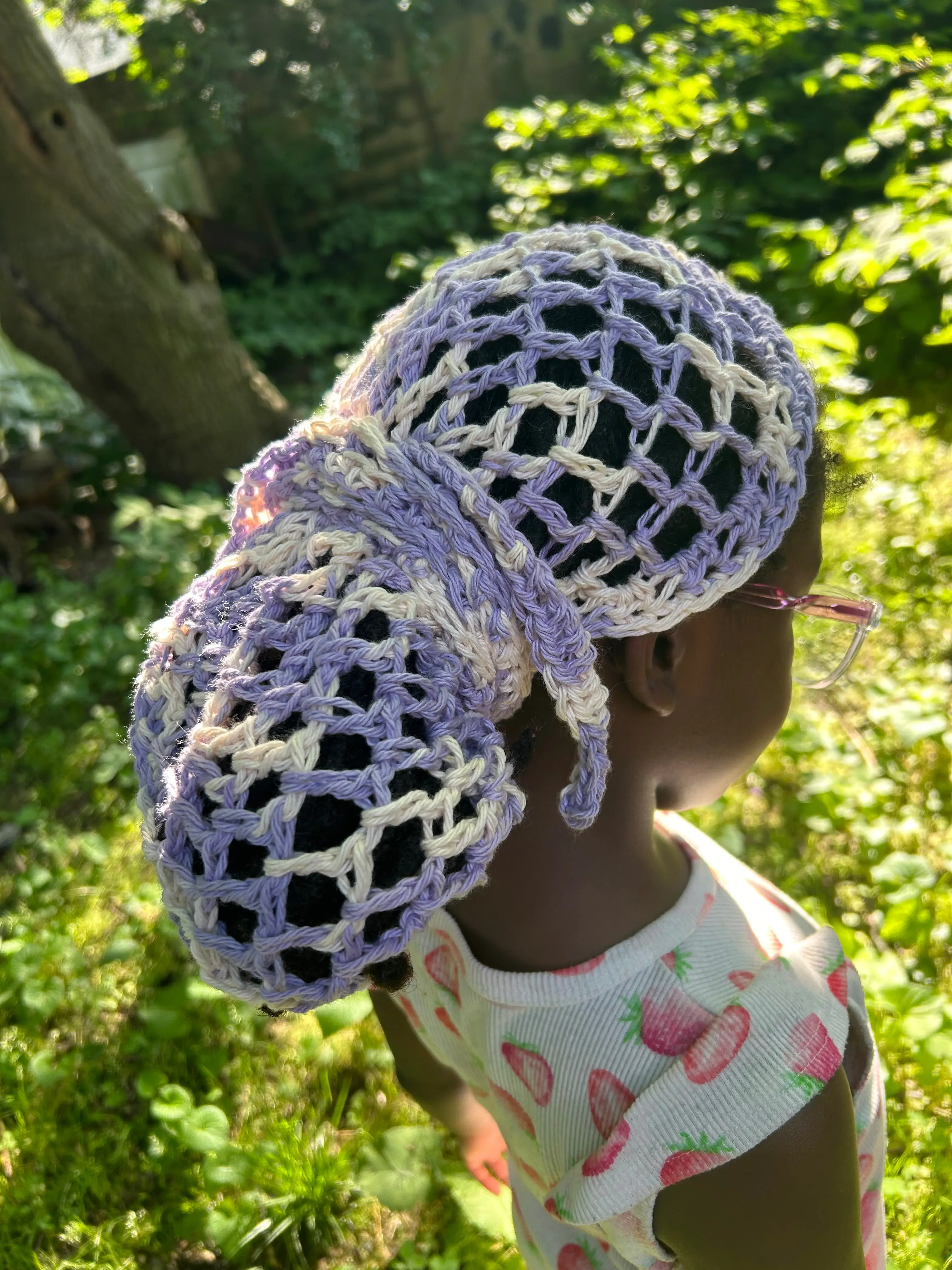 crochet headdress - TikTok Shop
