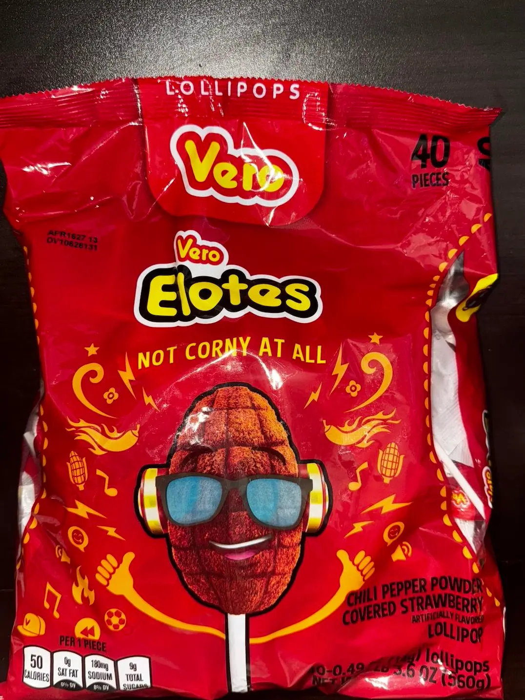 VERO ELOTES LOLLIPOPS MEXICAN CANDY