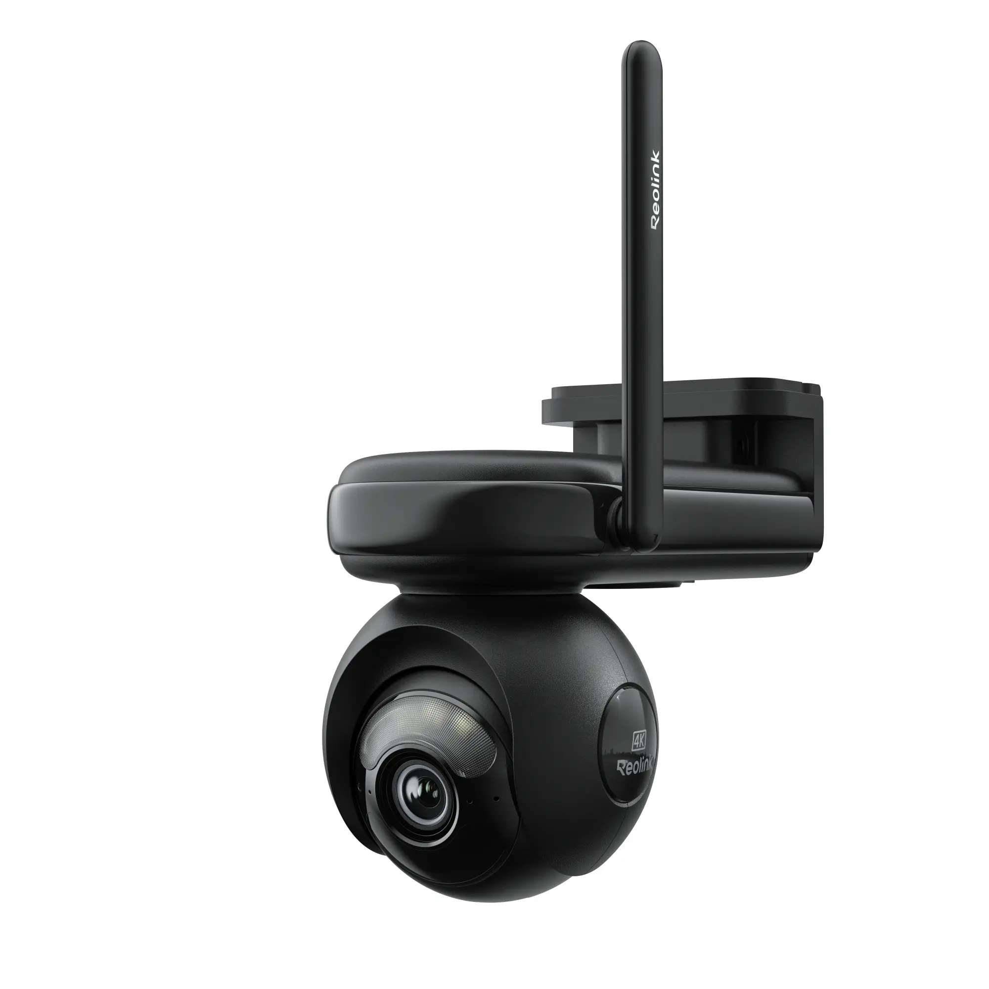 Reolink Altas PT Ultra 4K 8MP Battery WiFi Black Security Camera, Pan&Tilt, ColorX Night Vision, 500-day Battery Life, 360° Auto-Tracking