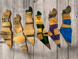 Israel-Shaped Mezuzah