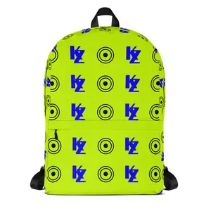 KZ Neon Green BluePrint BackPack