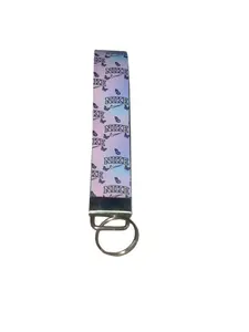 Blue and Purple keychain