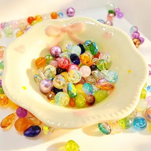 Open-in-Live Glass beads for DIY