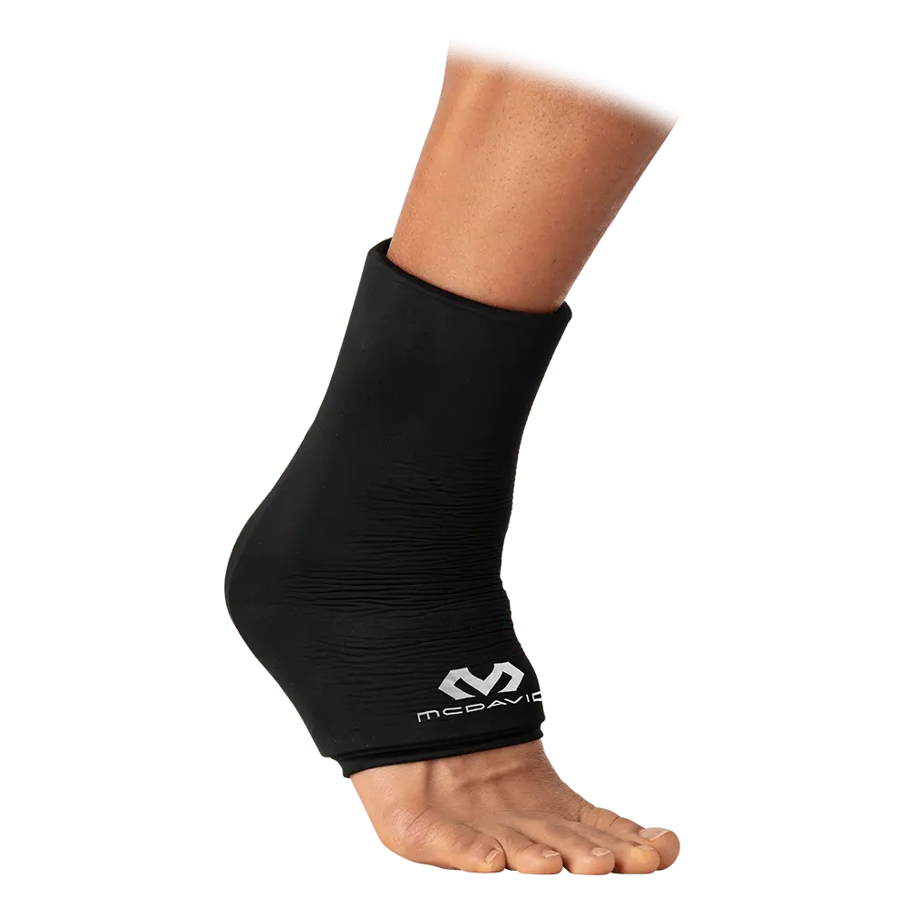 McDavid Flex Ice Therapy Ankle Compression Sleeve - Gel Support for Athletic Recovery