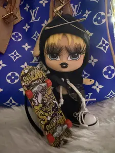 Custom bratz doll bag charm