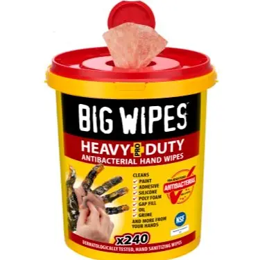 Red Lid 240ct Heavy Duty Pro+ 2 PACK