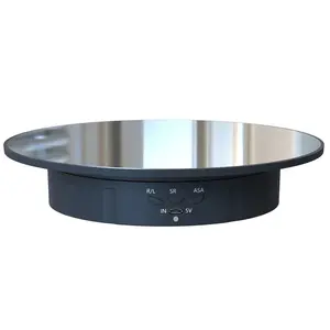 Electric Rotating Display Stand, 1 Count Jewelry Display Stand, Camera Accessories for Live Shooting, Camera Accessories, Display Riser, Clear Display Stand