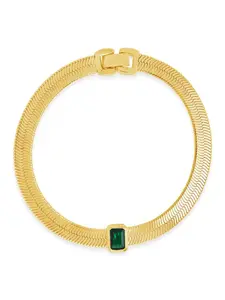 Calder Station CZ Herringbone Bracelet Calder Station CZ Herringbone Bracelet