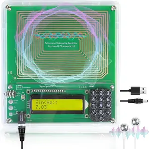 Upgraded Schumann Wave Generator with Protected Large Keypad – 7.83 Hz Earth Resonance & Adjustable Frequency Devices for Healing, Focus & Deep Sleep(With acrylic casing)